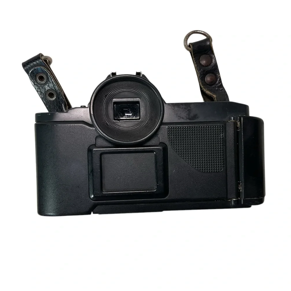 Canon T70 auto wind film camera with zoom lens , 2X converter and flash